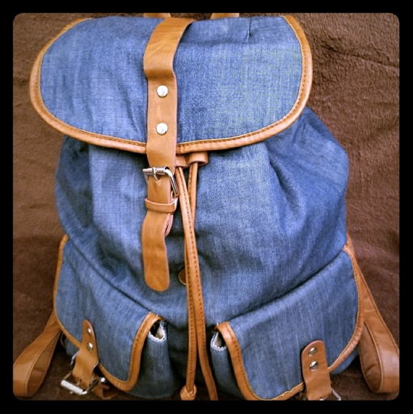 aldo blue backpack